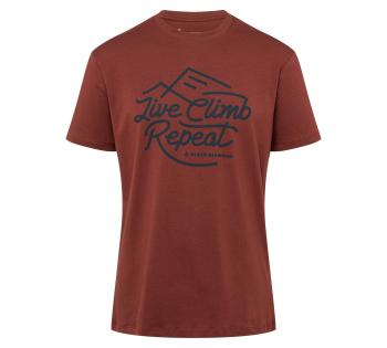 Футболка чоловіча Black Diamond Live Climb Repeat Tee, Red Oxide, XS (BD 730037.6010-XS) image