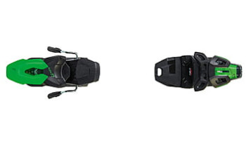 Кріплення гірськолижні Fischer RSW11 GW Powerrail Brake 85, Solid black/flash green (T40519) image