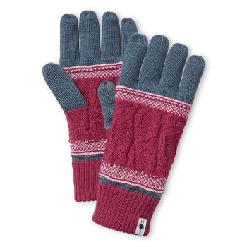 Рукавички Smartwool Popcorn Cable Glove, Prussian Blue (SW SW011470.D17) image