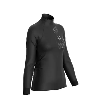 Куртка жіноча Compressport Hurricane Windproof Jacket W, Black, M (AW00122B 990 00M) image