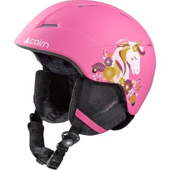 Шлем горнолыжный детский Cairn Flow Jr, mat pink-unicorn, 51-53 (0605419-115-51-53) image