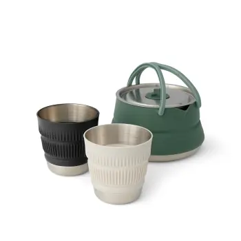 Набор посуды Sea to Summit Detour Stainless Steel Kettle Cook Set w/Sack с чехлом, на 2 персони (STS ACK026031-122110) image