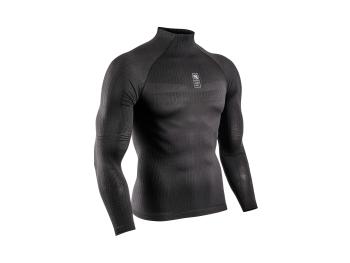 Термофутболка мужская с длинным рукавом Compressport 3D Thermo 110g LS Tshirt, S/M - Black (TS3D-LS-110-99-1S) image