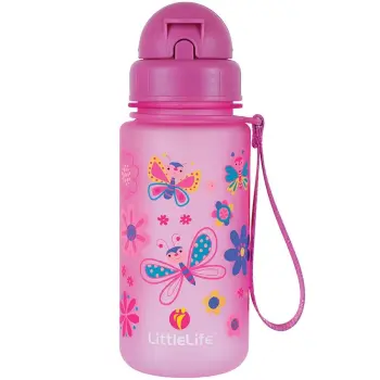 Фляга дитяча Little Life Water Bottle 0.4 L, butterfly (15060) image