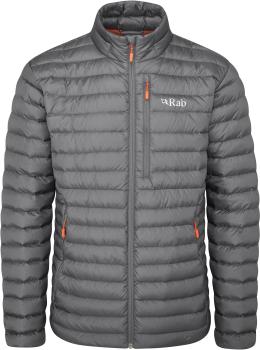 Чоловічий легкий пуховик Rab Microlight Jacket, Graphene, XLG (QDB-16-GRH-XLG) image