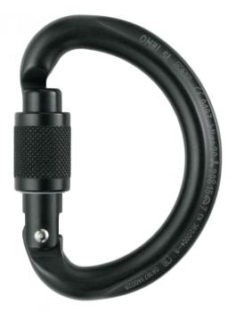 Карабин Petzl Omni Screw-Lock, Black (M37 SLN) image