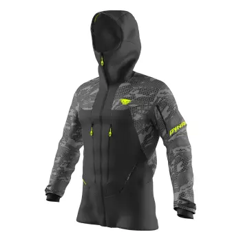 Горнолыжная мужская мембранная куртка Dynafit Free Camo GTX, Black, M (DNF 016.002.1247) image