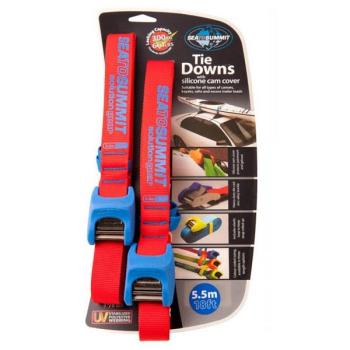 Стяжний ремінь Tie Down with Silicone Cover Double Pack Blue, 5.5 м від Sea to Summit (STS SOLTDSCDP55) image