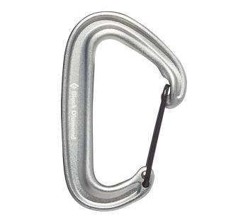 Карабин Black Diamond MiniWire, Light Gray, One Size (BD 210235.1004) image