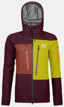 Мембранна утеплена жіноча куртка Ortovox 3l Deep Shell Jacket W, dark wine, L (4251422579322) image
