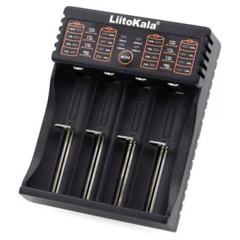 Зарядное устройство для аккумуляторов Liitokala Lii-402, Ni-Mh/Li-ion/Li-Fe/LiFePO4, USB, LED, Box (Lii-402) image