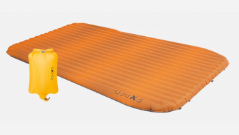 Надувной двухместный коврик Exped Synmat Hl Duo, Lw, 197x130/103см, Orange (7640147769564) image