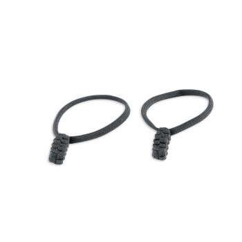 Накладки на бігунки блискавок Tatonka Zipper Puller Knot, Black (TAT 3320.040) image