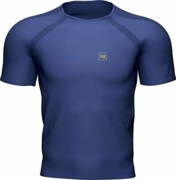 Чоловіча футболка Compressport Training SS Tshirt, Sodalite/Primerose, L (CMS AM00157B 535 00L) image