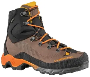 Ботинки мужские La Sportiva Aequilibrium Trek GTX, Carbon/Papaya, 43.5 (LS 44B805102-43,5) image