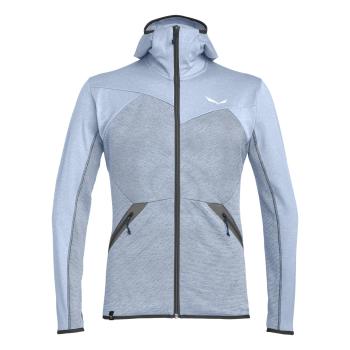 Чоловіча флісова кофта Salewa Puez Melange Polarlite Men's Hooded Jacket, Grey, 50 / L (273860311) image