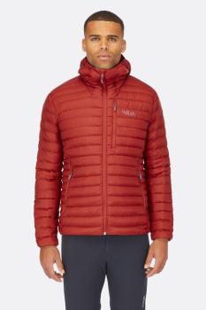 Чоловічий легкий пуховик Rab Microlight Alpine Jacket, Tuscan Red, LRG (QDB-12-TRD-LRG) image