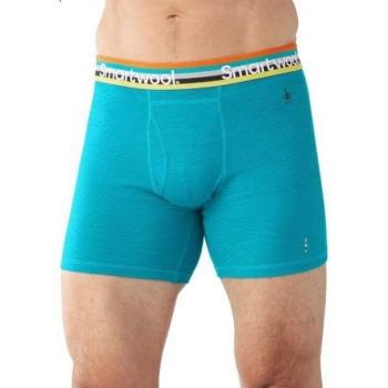 Труси чоловічі Smartwool Merino 150 Pattern Boxer Brief Sea Blue, р. XL (SW 14012.951-XL) image