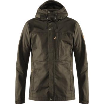 Мужская трекинговая ветровка Fjallraven Kaipak Jacket M, Dark Olive, M (7323450581381) image