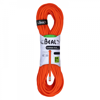 Веревка Beal Karma 9.8mmx80m, solid orange (BC098K.80.SO) image