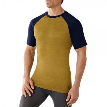 Футболка чоловіча Smartwool NTS Micro 150 Combo Tee Sunglow, р. M (SW SN703.163-M) image