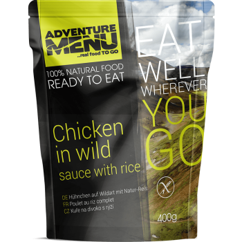 Курка в томатному соусі з рисом Adventure Menu Chicken in wild sauce with rice (AM 685) image