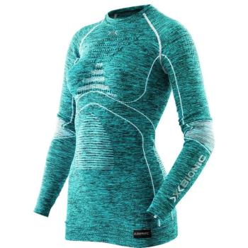 Термофутболка жіноча X-Bionic Energy Accumulator Evo Melange Lady Shirt LS Lake Blue, р.XS (XB I100668.A61-XS) image