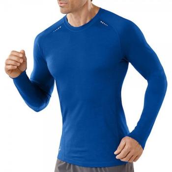 Футболка чоловіча Smartwool PhD Ultra Light Long Sleeve Bright Blue, р. L (SW SO915.378-L) image