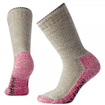 Шкарпетки жіночі Smartwool Mountaineeering Extra Heavy Crew Taupe/Bright Pink, р. S (SW 01054.643-S) image