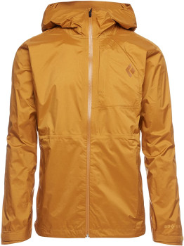 Мембранна чоловіча куртка для трекінгу Black Diamond M Treeline Rain Shell, р.M - Amber (BD 7450082007MED1) image