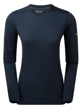 Футболка жіноча Montane Female Dart Lite Long Sleeve T-Shirt, Eclipse Blue, S/10/38 (5056601008353) image