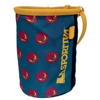 Мішечок для магнезії La Sportiva Climbing On The Moon Chalk Bag, Turchese/Giallo (LS 79K640108 PZ) image