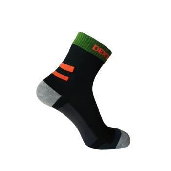 Шкарпетки водонепроникні Dexshell Running, Black/Orange, S (DS645BORS) image