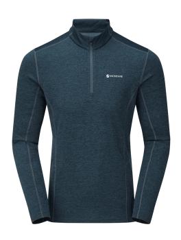 Футболка чоловіча Montane Dart Zip Neck, Orion Blue, S (5056237063764) image