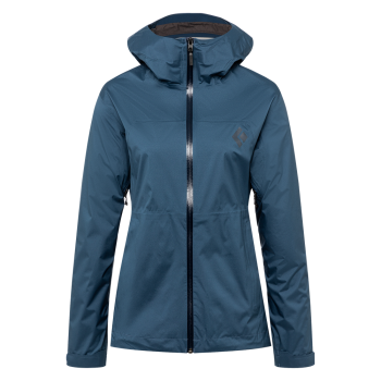 Мембранная женская куртка Black Diamond W Stormline Stretch Rain Shell, Ink Blue, S (BD M6974014SML1) image