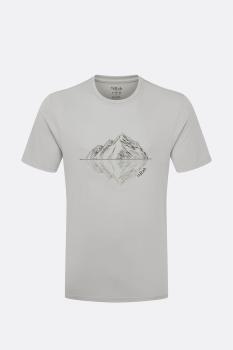 Футболка чоловіча Rab Crimp Reflection Tee, Light Zinc, XL (QBL-72-LZN-XLG) image