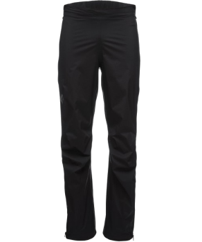 Штани чоловічі Black Diamond M Stormline Stretch Full Zip Rain Pants, XS - Black (BD Z9LC.015-XS) image