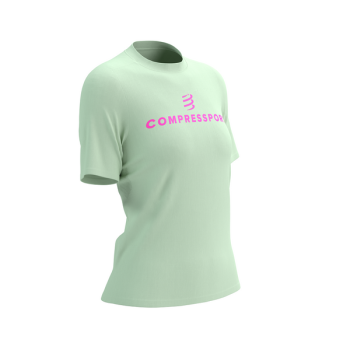 Футболка жіноча Compressport Podium SS Tshirt W, Ice Flow, M (7630102586107) image
