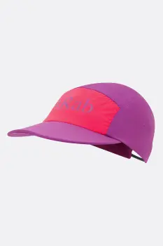 Кепка Rab Talus 5 Panel Cap, Plum/Watermelon, One Size (RB QAB-58-PWM-ONE) image