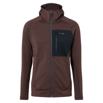 Чоловіча флісова кофта з рукавом реглан Black Diamond Factor Hoody, S - Port/Black (BD 744040.9174-S) image