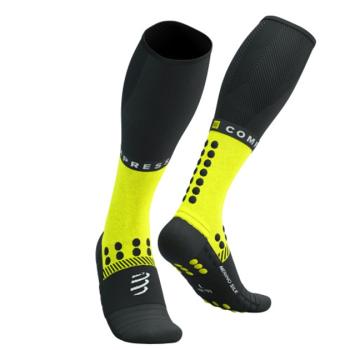Компресійні гольфи Compressport Ski Mountaineering Full Socks, Safe Yellow/Black, T3 (7630102583441) image