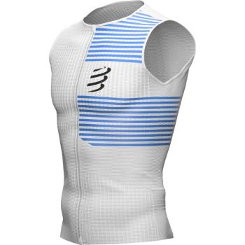 Чоловіча майка Compressport Tri Postural Tank Top M, White, M (AM00125B 001 00M) image