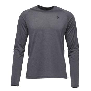 Футболка чоловіча з довгим рукавом Black Diamond M Lightwire LS Tech Tee, Steel Gray, XXXL (BD 75309000343XL1) image