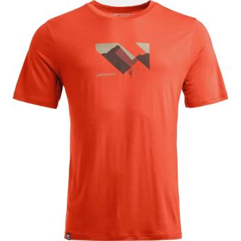 Футболка чоловіча Ortovox 140 COOL LANDSCAPE TS M, hot orange, XL (8820300014) image