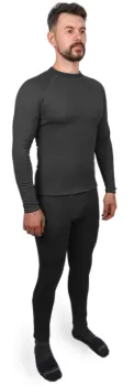 Комплект мужского термобелья Made In Ukraine, теплый, Black, XXL (MIN THERMOKOMPL-XXL-Black) image