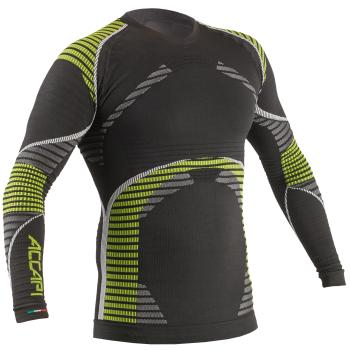 Термофутболка з довгим рукавом чоловіча Accapi HealthPower, Black/Lime, XS/S (ACC NA401.909-XSS) image