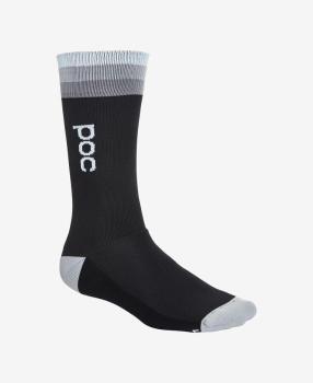 Носки велосипедные POC Essential Mid Length Sock, Uranium Multi Black, M (PC 651338155MED1) image