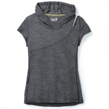 Футболка-худі жіноча Smartwool Everyday Exploration Hooded Tee Charcoal, р. XS (SW 00259.003-XS) image