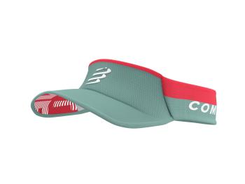 Кепка-козирок Compressport Visor Ultralight 2021, Silver Pine/Red Clay (CU00005S 109 0TU) image
