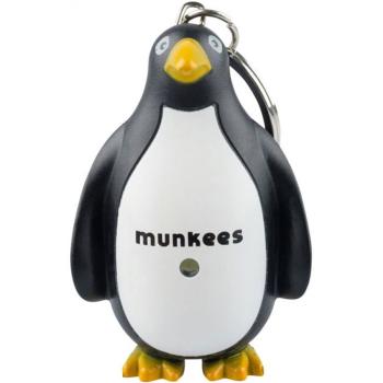 Брелок-ліхтарик Munkees 1108 Penguin LED Black-White (MNKS 1108-BW) image